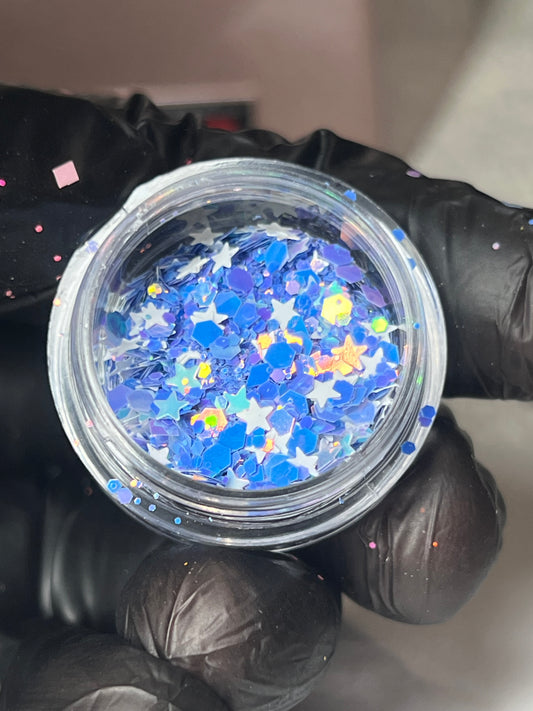 Assorted glitters - Stars