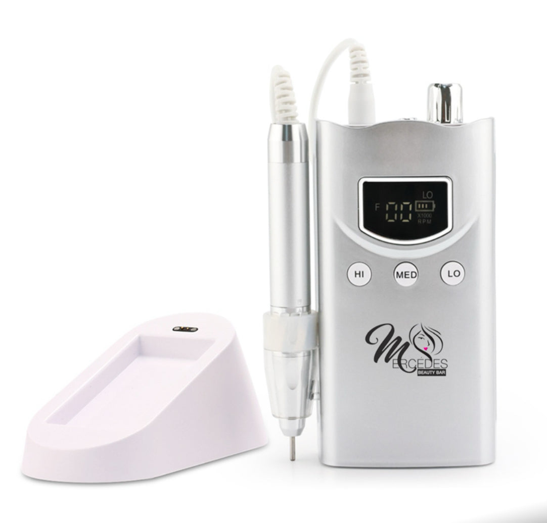 Rechargeable nail drill