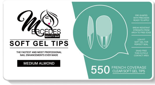Medium almond tips