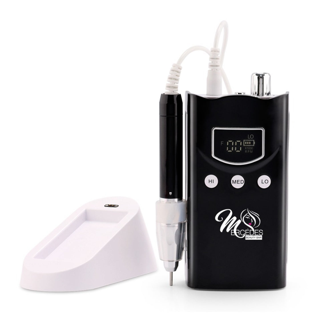 Rechargeable nail drill