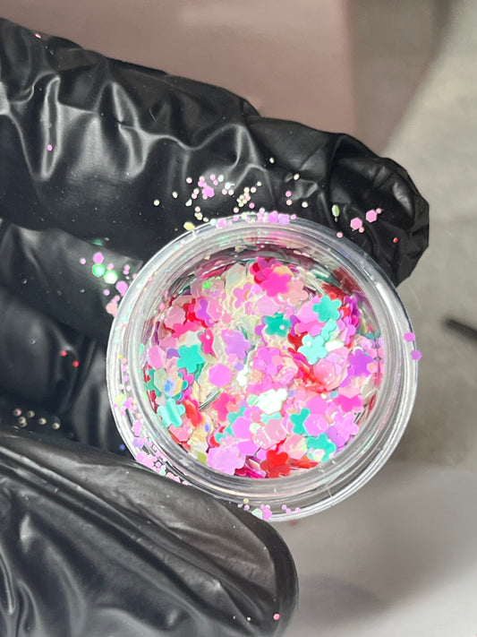 Assorted glitter