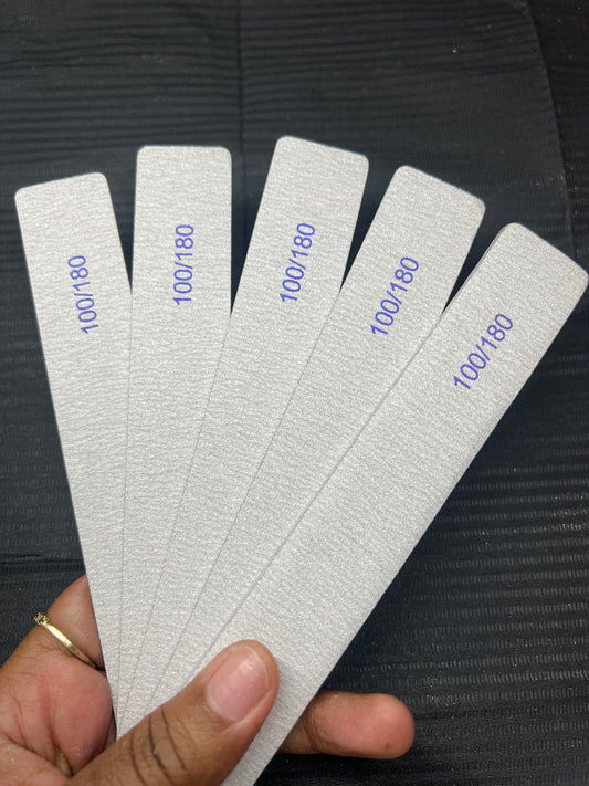 100/180 nail files