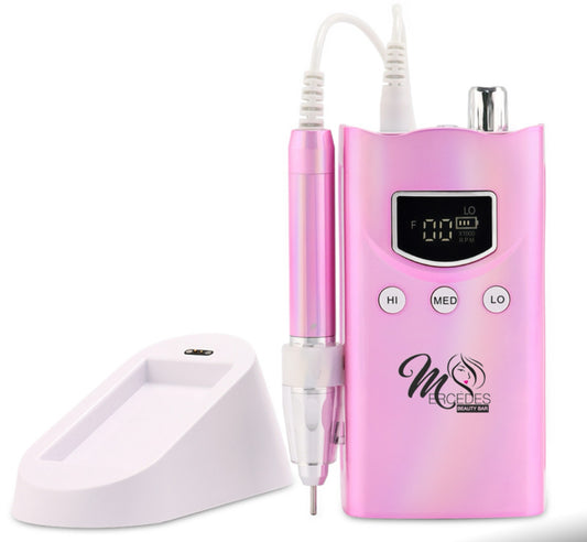 Rechargeable nail drill