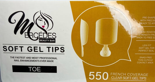 Gel X Toe Tips